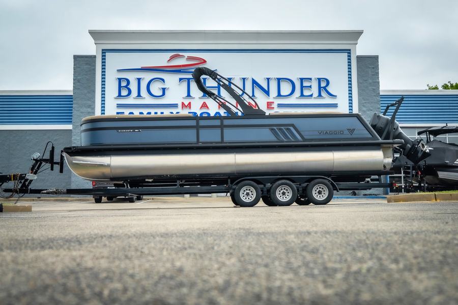 2026 VIAGGIO D26U on display at the Big Thunder Marine Fall Boat Show
