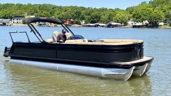 2026 VIAGGIO Z24S on display at the Big Thunder Marine Fall Boat Show