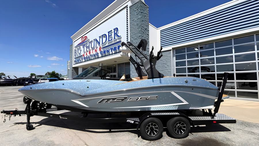 2026 MB SPORTS on display at the Big Thunder Marine Fall Boat Show